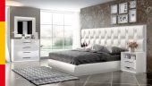 Bedroom Furniture Modern Bedrooms QS and KS Emporio White Bedroom