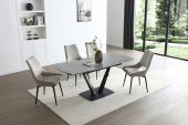 Dining Room Furniture Kitchen Tables and Chairs Sets 109 Grey Table with 1239 Chairs