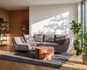 Living Room Furniture Sectionals with Sleepers Cocoli Sectional w/ bed Dark taupe